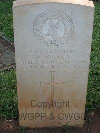 Dar Es Salaam War Cemetery - Wright, W